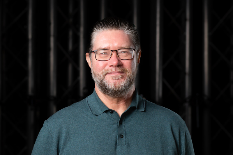 Headshot of our team, photo of Male, Mark Bennett our Project Manager at Icon Exhibitions in Staffordshire