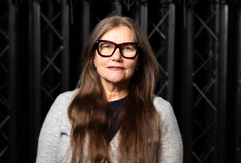 Headshot of our team, photo of Female, Sharon Walters our Finance Manager at Icon Exhibitions in Staffordshire